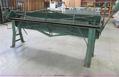 8 ft sheet metal brake for sale|8' sheet metal brake used.